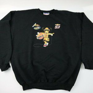 Nascar Camping World Series Chevy 93 Bit of Pit Barbecue Crew Neck Sweatshirt M